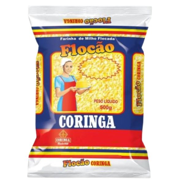 FLOC�O DE MILHO CORINGA - CUSCUZ 500G